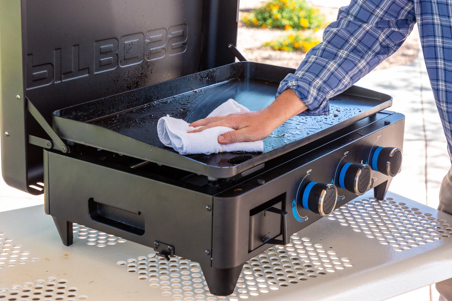 Pit Boss Plancha Grill Ultimate Plancha 3-Brenner - Mit Untergestell 16 Pit Boss Plancha Grill Ultimate Plancha 3-Brenner - Mit Untergestell – Bild 16