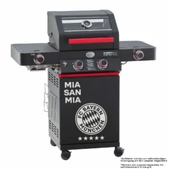 Rösle Videro G2-S VARIO+ Schwarz Gasgrill - FC Bayern Edition -Grill Verkaufs-Shop Roesle FC Bayern Grill Videro G2 S Aufkleber