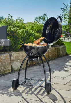 Rösle Holzkohlegrill Kugelgrill No.1 F50 Sport - FC Bayern Edition -Grill Verkaufs-Shop Roesle FC Bayern Muenchen Grill Holzkohle Kugelgrill 1