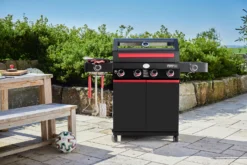 Rösle Videro G4-S VARIO+ Schwarz Gasgrill - FC Bayern Edition - Inkl. FC Bayern Abdeckhaube, Grillzange, Grillbürste Und Grillhandschuhe -Grill Verkaufs-Shop Roesle FC Bayern Muenchen Grill Videro G4 S 1