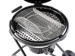 Rösle Holzkohlegrill Kugelgrill No.1 F60 Air Nero Jubiläumsmodell -Grill Verkaufs-Shop Roesle Holzkohle Kugelgrill Air F60 Nero Grillrost geklappt