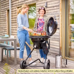 Rösle Holzkohlegrill Kugelgrill No.1 F50 Air Pro Vario+ -Grill Verkaufs-Shop Roesle Holzkohle Kugelgrill No1 AIR PRO F50 Lifestyle