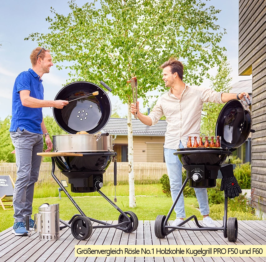 Rösle Holzkohlegrill Kugelgrill No.1 F60 Air Pro Vario+ 7 Rösle Holzkohlegrill Kugelgrill No.1 F60 Air Pro Vario+ – Bild 7