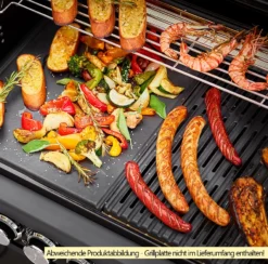 Rösle Gasgrill Magnum PRO G4-S - X-DEAL Inkl. Abdeckhaube, Gusseisen Grillplatte Und Drehspieß - Modell 2023 -Grill Verkaufs-Shop Roesle Magnum Pro G4 S Grillflaeche 2
