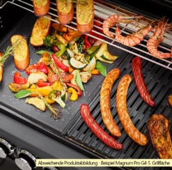 Rösle Gasgrill Magnum PRO G3 Inkl. Abdeckhaube - Modell 2023 -Grill Verkaufs-Shop Roesle Magnum Pro Grillflaeche Beispiel G4 S 3