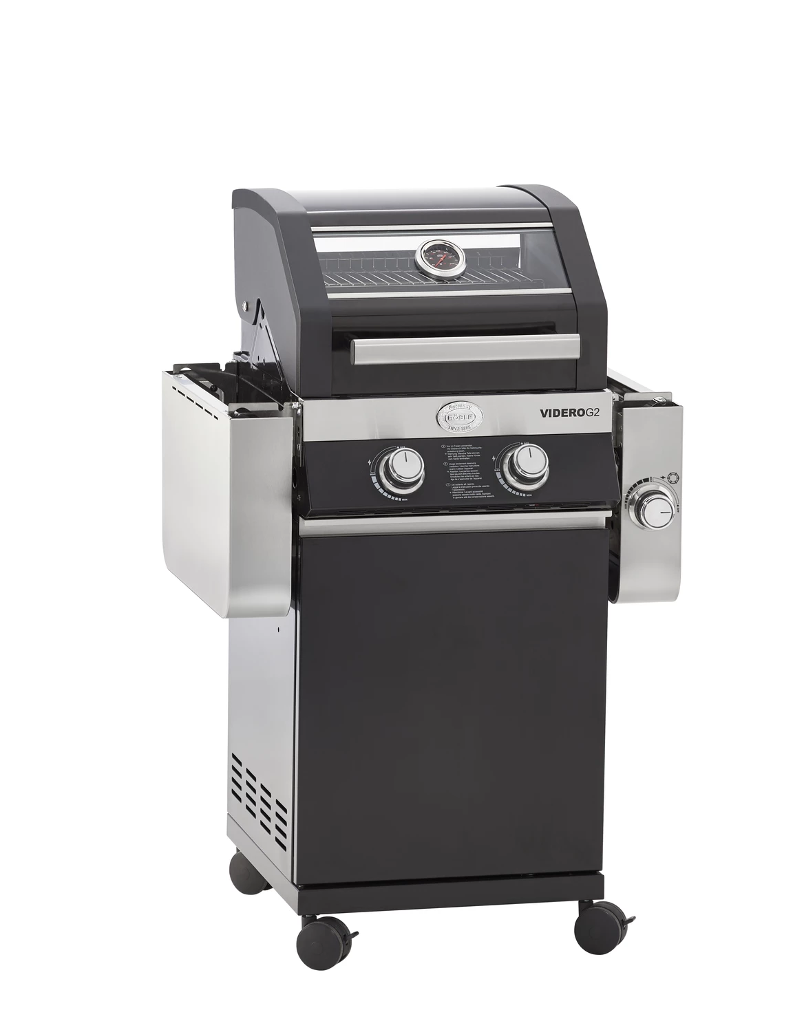 Rösle Gasgrill Videro G2 Schwarz - Modell 2022 Inkl. Abdeckhaube 3 Rösle Gasgrill Videro G2 Schwarz - Modell 2022 Inkl. Abdeckhaube – Bild 3