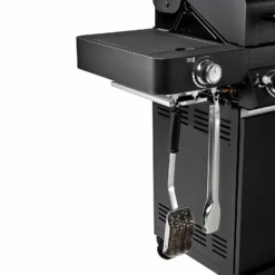Rösle Gasgrill Videro G4-S Vario+ Nero Schwarz - Modell 2023 - X-DEAL Inkl. Abdeckhaube Und Grillplatte -Grill Verkaufs-Shop Roesle Videro G4 S Vario NERO matt schwarz Besteckhalter 5