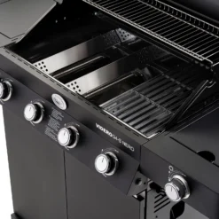 Rösle Gasgrill Videro G4-S Vario+ Nero Matt-schwarz - Modell 2023 -Grill Verkaufs-Shop Roesle Videro G4 S Vario NERO matt schwarz Gusseisenroste 3