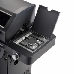 Rösle Gasgrill Videro G4-S Vario+ Nero Schwarz - Modell 2023 - X-DEAL Inkl. Abdeckhaube Und Grillplatte -Grill Verkaufs-Shop Roesle Videro G4 S Vario NERO matt schwarz Seitenkocher 5