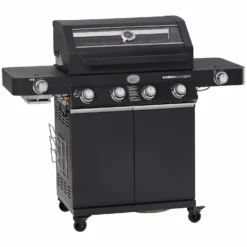 Rösle Gasgrill BBQ-Station Videro G4-S Vario+ Nero Schwarz - Modell 2023 - X-DEAL Inkl. Abdeckhaube