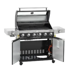 Rösle Gasgrill Videro G6-S VARIO+ Schwarz - Modell 2023 - SMART Deal Inkl. Grillfürst Grill Control -Grill Verkaufs-Shop Roesle Videro G6 S Vario schwarz 25527 Unterschrank