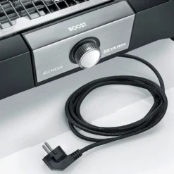 Severin Elektro Tischgrill SENOA Boost - Boost Zone 500°C - 3.000 W -Grill Verkaufs-Shop Severin Senoa boost s PG8113 Zuleitung