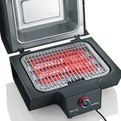 Severin Elektrogrill SEVO Smart Control GT - Boost Zone 500°C - Mit Deckel - 3.000 W -Grill Verkaufs-Shop Severin Sevo Smart Control GT PG8138 Boostzone
