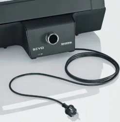 Severin Elektrogrill SEVO Smart Control GT - Boost Zone 500°C - Mit Deckel - 3.000 W -Grill Verkaufs-Shop Severin Sevo Smart Control GT PG8138 Zuleitung