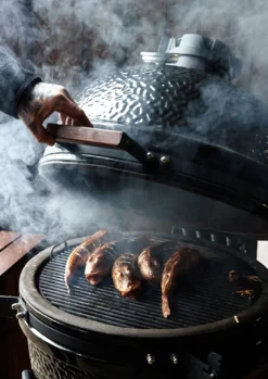 The Bastard Keramikgrill Classic Large - Complete - Schwarz Glänzend - Modell 2023 -Grill Verkaufs-Shop The Bastard Classic Large Keramikgrill Complete