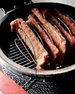 The Bastard Keramikgrill Classic Large - Complete - Schwarz Glänzend - Modell 2023 -Grill Verkaufs-Shop The Bastard Classic Large Keramikgrill Rippchen