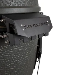 The Bastard Keramikgrill VX Large - Complete - Schwarz Matt - Modell 2023 -Grill Verkaufs-Shop The Bastard VX Large Detail Deckelschanier 1