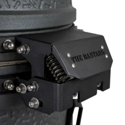 The Bastard Keramikgrill VX Medium - Complete - Schwarz Matt - Modell 2023 -Grill Verkaufs-Shop The Bastard VX Medium Detail Deckelschanier