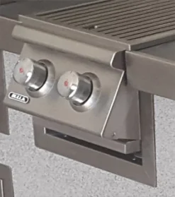 BULL Einbau Blende Seitenbrenner Double / Edelstahl