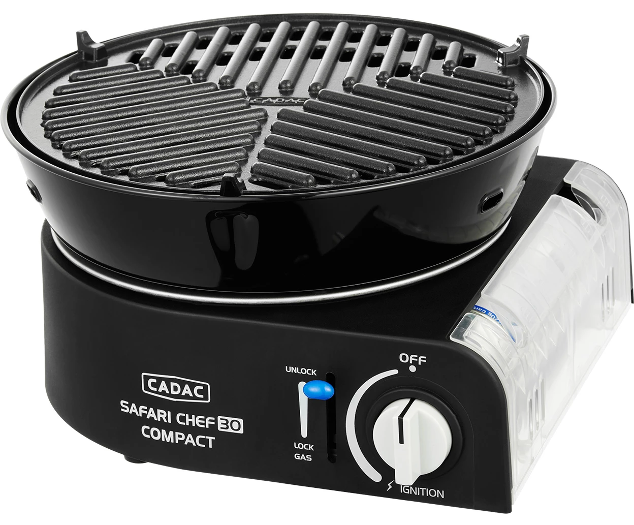 CADAC Camping Gasgrill Safari Chef 30 Compact - Kartuschenbetrieb 4 CADAC Camping Gasgrill Safari Chef 30 Compact - Kartuschenbetrieb – Bild 4