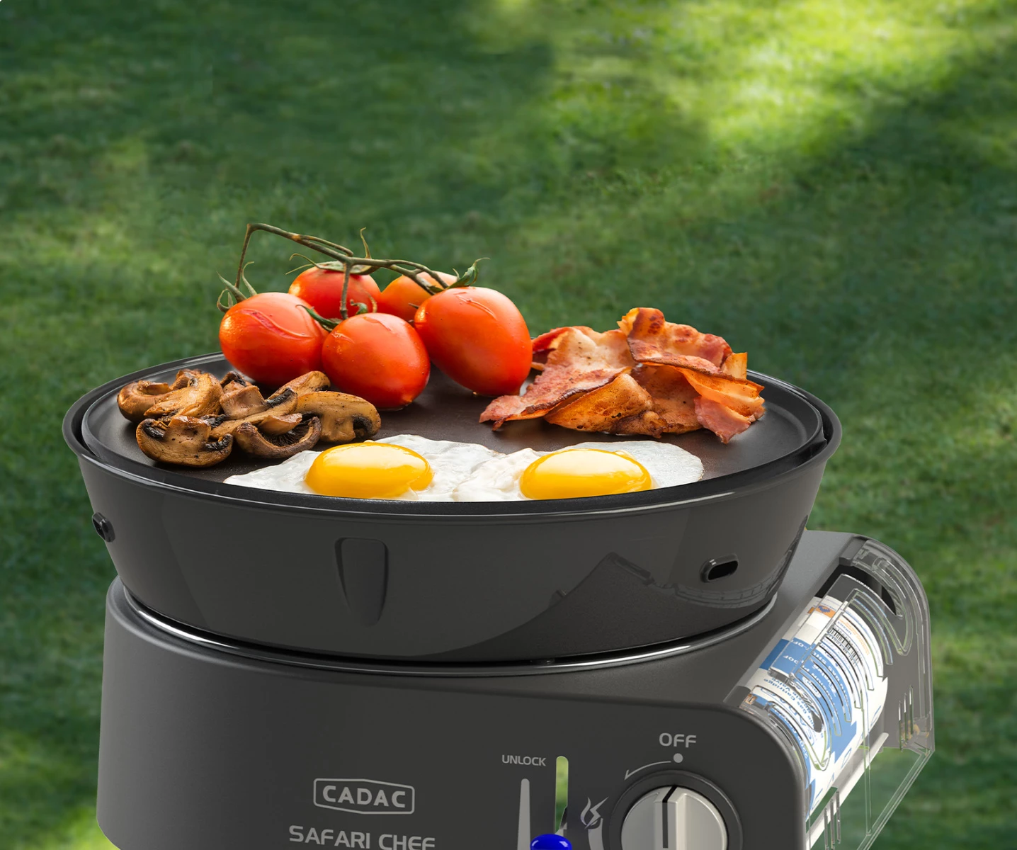 CADAC Camping Gasgrill Safari Chef 30 Compact - Kartuschenbetrieb 8 CADAC Camping Gasgrill Safari Chef 30 Compact - Kartuschenbetrieb – Bild 8