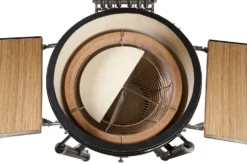 Monolith Grill LeChef Red Mit Gestell Und Seitentischen MG23R - Set - Auslaufmodell -Grill Verkaufs-Shop monolith lechef geteilter deflektorstein 20103