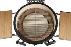 Monolith Grill LeChef Red Mit Gestell Und Seitentischen MG23R - Set - Auslaufmodell -Grill Verkaufs-Shop monolith lechef innenaufbau 201030 black