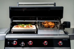 Outdoorchef Dualchef 425 G BZ Gasgrill Mit Blazing Zone Infrarotbrenner + DGS Gusseisen Grillrost 2 Stk.+ DGS Gemüse Grillrost 2 Stk. -Grill Verkaufs-Shop outdoorchef dualchef 425 g rotisserie 18 700 16