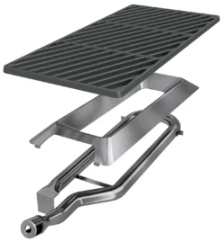 Outdoorchef Dualchef 325 G Gasgrill Mit Seitenkocher + BLAZING ZONE Infrarotbrenner + DGS Gusseisen Grillrost 2 Stk. + DGS Gemüse Grillrost 2 Stk. -Grill Verkaufs-Shop outdoorchef dualchef dual tube brenner protect 7