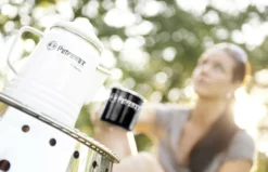 Petromax Tee- Und Kaffee-Perkolator / Weiß Emailliert (1,3 Liter) -Grill Verkaufs-Shop petromax perkomax atago per 9 w