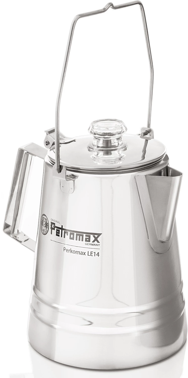 Petromax Perkolator Perkomax Le14 / Edelstahl (2,1 Liter) 1 Petromax Perkolator Perkomax Le14 / Edelstahl (2,1 Liter)