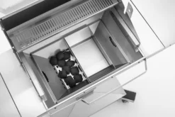 Thüros Holzkohlegrill T400 / Holzkohle Grillstation 40 X 60 Cm -Grill Verkaufs-Shop thueros evo4 holzkohle bbq station detail innenraum