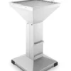 Thüros Holzkohlegrill T3 / Edelstahl Säulengrill 42x42 Cm
